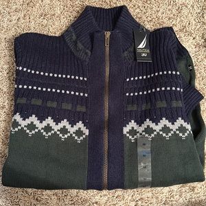 Nautica - Men’s Cardigan- Size Medium